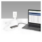 StarTech.com adaptador multipuertos USB C con mini docking station, HDMI de 4K 30Hz, PD de 100W, hub USB de 3 puertos y red GbE - SKU DKT31CHPDL