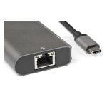 StarTech.com adaptador multipuertos USB C con mini docking station, HDMI de 4K 30Hz, PD de 100W, hub USB de 3 puertos y red GbE - SKU DKT31CHPDL
