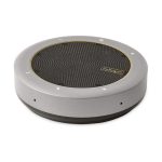 Imagen del altavoz gris StarTech.com DKTBRSPMPD con diseño compacto y portátil, ideal para portátiles y uso móvil. SKU: DKTBRSPMPD