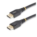 StarTech.com Cable de 15m DisplayPort 1.4 Certificado por VESA con HBR3, HDR10, MST, DSC 1.2, HDCP 2.2; Resolución 8K 60Hz y 4K 120Hz - DP14A-15M-DP-CABLE