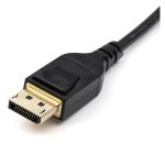 StarTech.com Cable adaptador de 1 metro de Mini DisplayPort a DisplayPort 1.4 con certificación VESA, soporta HDR 8K a 60Hz y ultra HD 4K a 120Hz, SKU DP14MDPMM1MB