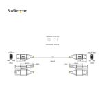 StarTech.com Cable DisplayPort 1.4 de 4 metros para monitores o pantallas, soporta vídeo 8K a 60Hz y Ultra HD 4K a 120Hz, SKU DP14VMM4M