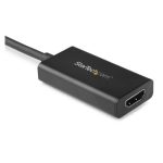 Adaptador StarTech.com DisplayPort a HDMI con HDR 4K 60Hz en color negro, SKU DP2HD4K60H.