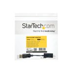 Adaptador conversor de StarTech.com de DisplayPort a HDMI con soporte para resolución 4K a 60Hz, SKU DP2HD4K60S