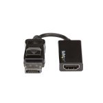 Adaptador conversor de StarTech.com de DisplayPort a HDMI con soporte para resolución 4K a 60Hz, SKU DP2HD4K60S