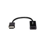 Adaptador activo StarTech.com conversor de vídeo de DisplayPort a HDMI con capacidad de 4K a 30Hz y audio, SKU DP2HD4KS. Ideal para ordenadores de sobremesa y laptops.