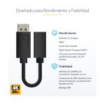 Imagen del StarTech.com Cable de 15cm DisplayPort a Mini DisplayPort para video 4K x 2K UHD y extensión DP a mDP 1.2 con SKU DP2MDPMF6IN