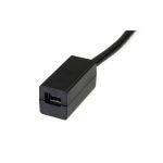 Imagen del StarTech.com Cable de 15cm DisplayPort a Mini DisplayPort para video 4K x 2K UHD y extensión DP a mDP 1.2 con SKU DP2MDPMF6IN