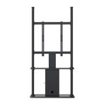 Soporte para pantallas de señalización digital StarTech.com en color negro con seguro, SKU DSIGNAGESTND