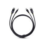 Cable KVM de StarTech modelo DU12210-KVM-CABLE. Incluye DisplayPort 1.2 y USB 3.0 para conmutador KVM, compatible con 4K a 60Hz y 5Gbps, 3 metros.