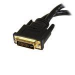 Cable divisor StarTech.com de 20 cm, con conector DVI-I macho a DVI-D y VGA hembra, modelo DVI92030202L