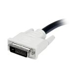 StarTech.com cable extensor DVI-D doble enlace de 15cm, macho a hembra, SKU DVIDEXTAA6IN. Ideal para extender la vida del puerto