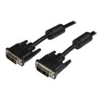 Cable DVI-D de 2 metros de StarTech.com, tipo de enlace simple, con conectores macho a macho. SKU DVIDSMM2M