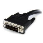 Imagen del adaptador conversor StarTech.com de 20cm DVI-I a VGA, DVI-I macho a HD15 hembra, SKU DVIVGAMF8IN