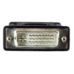 Adaptador StarTech.com de DVI-I a VGA, color negro, con conector DVI-I macho y HD15 hembra, SKU DVIVGAMFBK