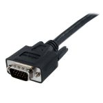 Cable StarTech.com de 1 metro, conector DVI-A a VGA macho a macho, ideal para monitores y pantallas, SKU DVIVGAMM1M
