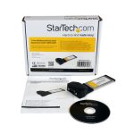StarTech.com Tarjeta Adaptadora ExpressCard/34 de 1 Puerto Serie DB9 UART 16950 RS232 Express Card 34mm - SKU EC1S232U2
