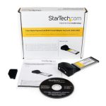 StarTech.com Tarjeta Adaptadora ExpressCard/34 de un Puerto Serie DB9 UART 16950 RS232, modelo EC1S952