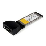 StarTech.com Tarjeta Adaptadora ExpressCard/34 de un Puerto Serie DB9 UART 16950 RS232, modelo EC1S952