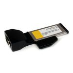 StarTech.com Tarjeta Adaptadora ExpressCard/34 de un Puerto Serie DB9 UART 16950 RS232, modelo EC1S952