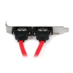 Cabezal Bracket StarTech con 2 puertos SATA a eSATA, SKU ESATAPLATE2, para placas base y accesorios de PC