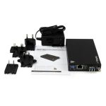 StarTech.com Conversor de Medios de Ethernet Gigabit de Cobre a Fibra, Monomodo LC, alcance de hasta 10 km. SKU: ET91000SM10