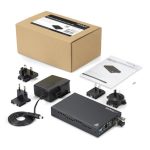 StarTech.com Conversor de Medios de Ethernet Gigabit de Cobre a Fibra, Monomodo LC, alcance de hasta 10 km. SKU: ET91000SM10