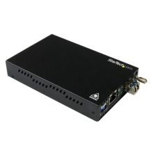 StarTech.com Conversor de Medios de Ethernet Gigabit de Cobre a Fibra, Monomodo LC, alcance de hasta 10 km. SKU: ET91000SM10
