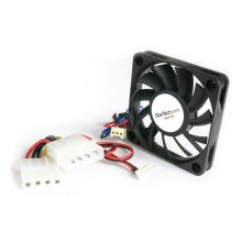 Ventilador de refrigeración de 5 cm en color negro de StarTech, modelo FAN5X1TX3, diseñado para carcasas de ordenador