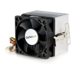 Ventilador StarTech.com para CPU Socket A de 60x65mm con disipador de calor, compatible con procesadores AMD Duron o Athlon. SKU: FANDURONTB