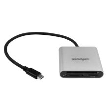 Lector Grabador USB 3.0 de Tarjetas de Memoria SD, Micro SD y CompactFlash de StarTech.com, SKU FCREADU3C