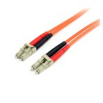 StarTech.com Cable Patch de Fibra Duplex Multimodo 62.5/125 de 2 metros con conectores LC a LC, SKU FIBLCLC2