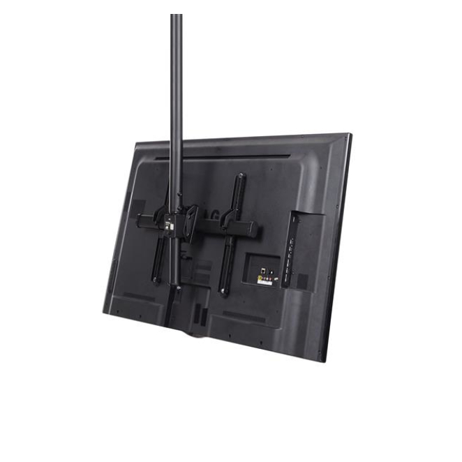 StarTech.com Soporte de Techo para TV - Soporte Universal de Cielo Raso para TV con Mástil Telescópico Largo Ajustable - Soporte VESA para Pantallas de 32″ a 75″ - Giro e Inclinación 4 StarTech.com Soporte de Techo para TV - Gestión de cables