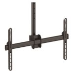 StarTech.com soporte de techo universal para TV con mástil telescópico ajustable FPCEILPTBLP. Compatible con pantallas de 32 a 75 pulgadas, incluye giro e inclinación.