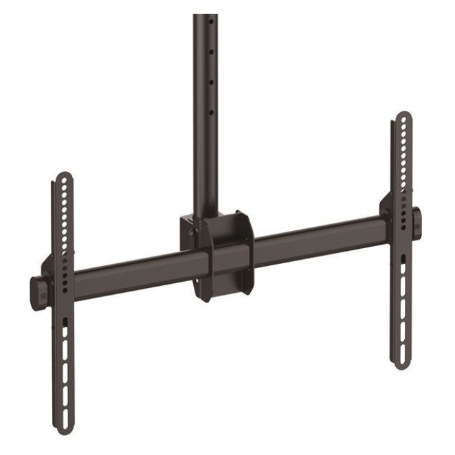 StarTech.com Soporte de Techo para TV - Soporte Universal de Cielo Raso para TV con Mástil Telescópico Largo Ajustable - Soporte VESA para Pantallas de 32″ a 75″ - Giro e Inclinación 1 StarTech.com Soporte de Techo para TV - Vista principal