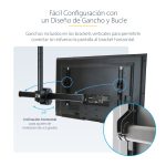 StarTech Soporte Universal de Cielo Raso para TV de Movimiento Total, ajuste VESA, mástil telescópico para pantallas de 32 a 75 pulgadas, SKU: FPCEILPTBSP