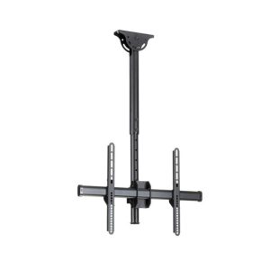 StarTech Soporte Universal de Cielo Raso para TV de Movimiento Total, ajuste VESA, mástil telescópico para pantallas de 32 a 75 pulgadas, SKU: FPCEILPTBSP