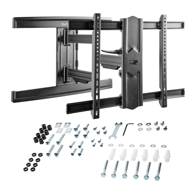 StarTech.com Soporte Montura de Pared con Movimiento Total para TV - con Brazo Articulado 5 StarTech.com soporte montura de pared con movimiento total para TV - Ajustabilidad
