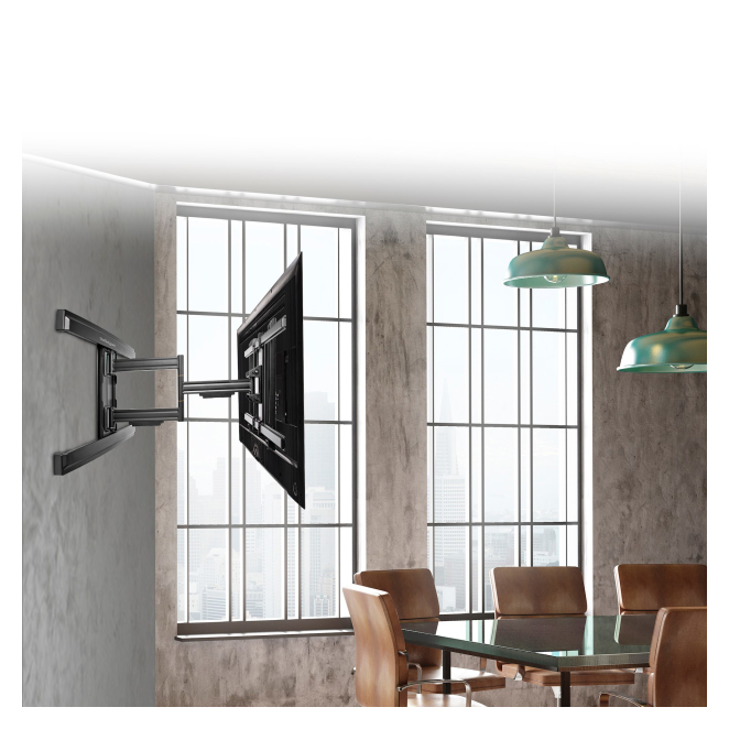 StarTech.com Soporte Montura de Pared con Movimiento Total para TV - con Brazo Articulado 1 StarTech.com soporte montura de pared con movimiento total para TV