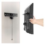 StarTech.com Soporte de Pared de Perfil Bajo sin Entramado para TV VESA de hasta 80 Pulgadas y 50kg - SKU FPWHANGER