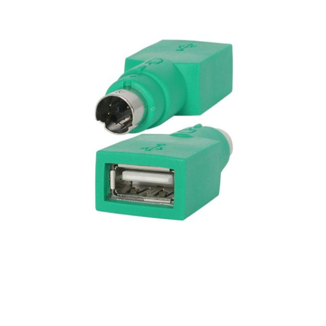Adaptador USB a PS2 Verde StarTech.com para Reemplazo del Ratón StarTech.com Replacement USB to PS2 Mouse Adapter Verde, conector de USB a PS2 ideal para reemplazar adaptadores de ratón, SKU GC46FM