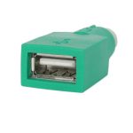 StarTech.com Replacement USB to PS2 Mouse Adapter Verde, conector de USB a PS2 ideal para reemplazar adaptadores de ratón, SKU GC46FM