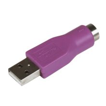 StarTech.com Adaptador Conversor PS/2 MiniDIN a USB para conectar un teclado, SKU GC46MFKEY