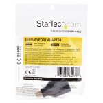Adaptador StarTech.com para convertir Mini DisplayPort a DisplayPort en resoluciones 4K x 2K, SKU GCMDP2DPMF, promoción de conversores de video UHD.
