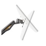 StarTech.com brazo soporte de sobremesa para monitor de hasta 32 pulgadas, capacidad máxima 10kg, VESA 75x75 y 100x100, SKU H1M1AG2-MONITOR-ARM