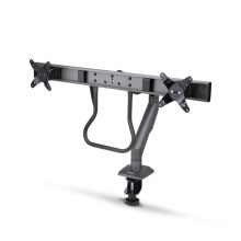 StarTech.com Brazo Soporte VESA para Sobremesa, soporta 2 monitores de hasta 27 pulgadas, totalmente articulado, SKU H2M1AS2-MONITOR-ARM