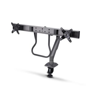 StarTech.com Brazo Soporte VESA para Sobremesa, soporta 2 monitores de hasta 27 pulgadas, totalmente articulado, SKU H2M1AS2-MONITOR-ARM