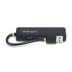 Imagen del producto StarTech.com Hub USB-A de 4 Puertos, 5Gbps, alimentado por el bus, modelo H5A4A-USB-HUB.