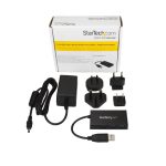StarTech.com Ladrón Hub USB 3.0 de 4 Puertos, 5Gbps, incluye 3 Puertos USB-A y 1 Puerto USB-C, SKU: HB30A3A1CSFS