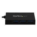 StarTech.com Ladrón Hub USB 3.0 de 4 Puertos, 5Gbps, incluye 3 Puertos USB-A y 1 Puerto USB-C, SKU: HB30A3A1CSFS